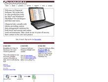 Tablet Screenshot of chapsoft.com